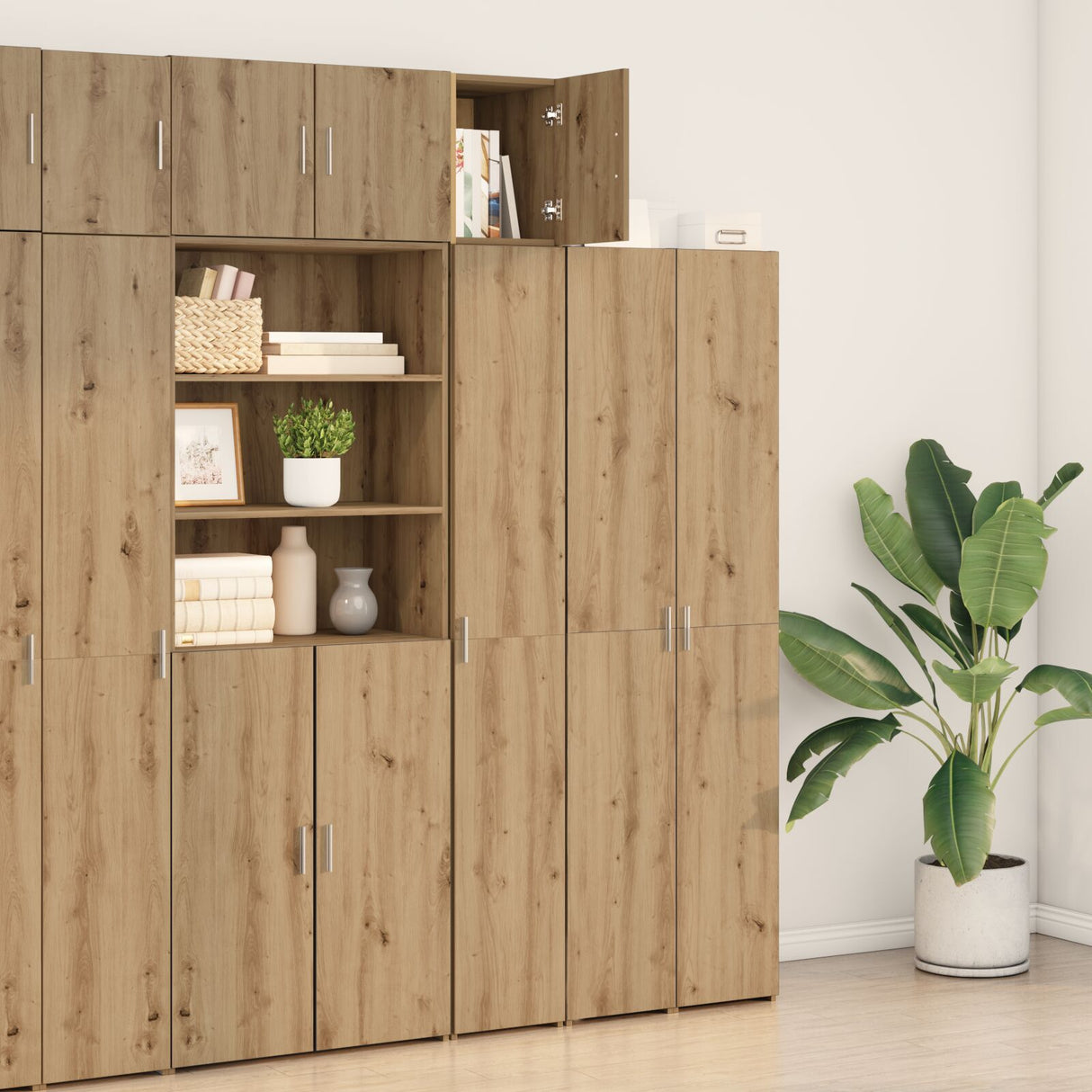 Wall Cabinet Artisan Oak 30X42.5X40 Cm Engineered Wood