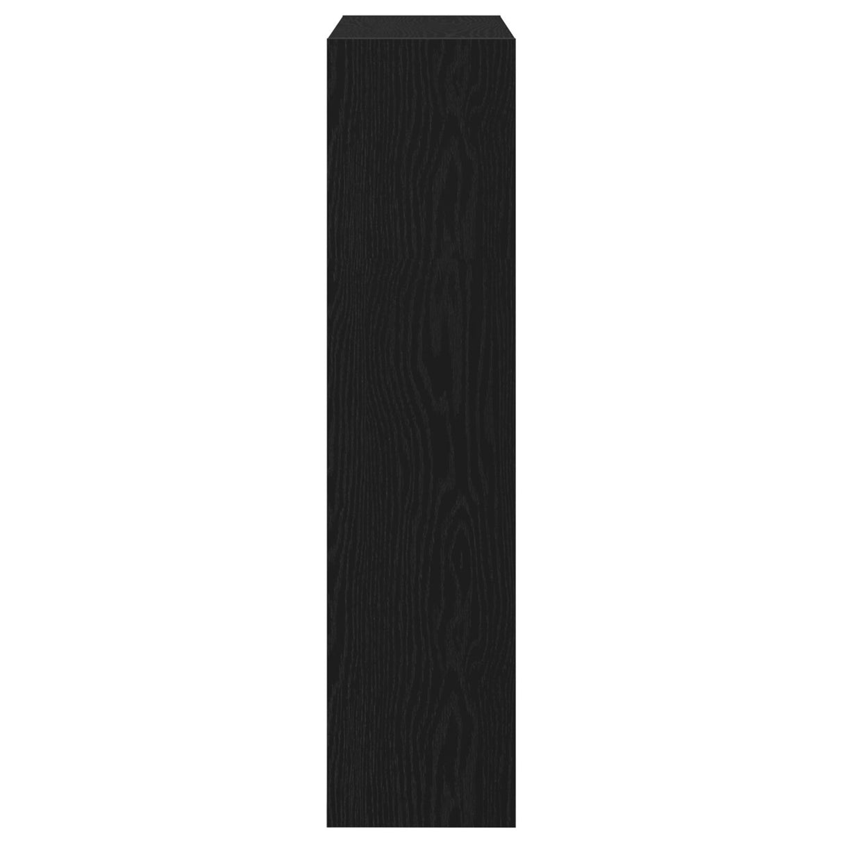 Shoe Cabinet With Flip Drawer Black Oak 80X21X87,5 Cm