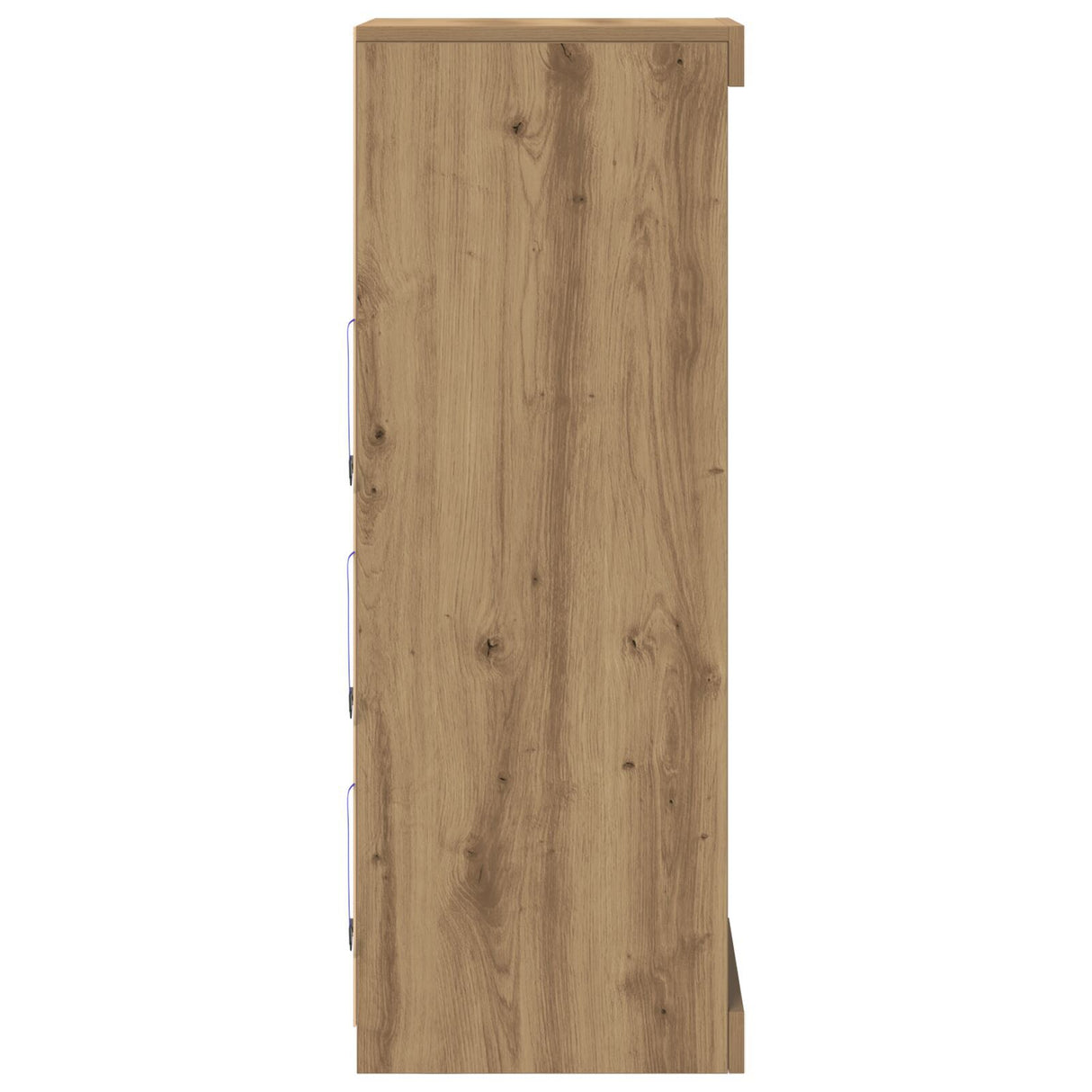 Sideboard With Led Lights Artisan Oak 41X37X100 Cm