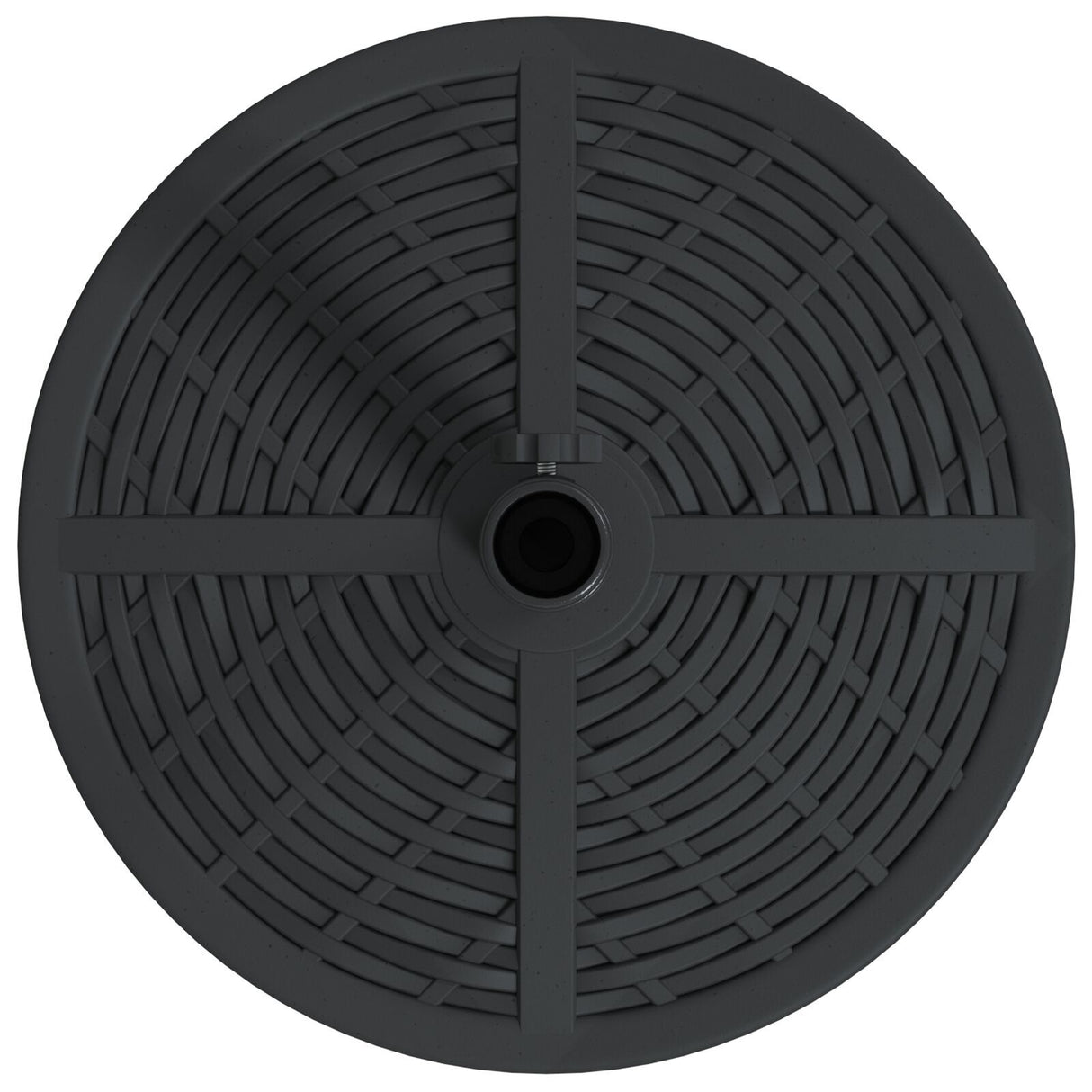 Parasol Base With Wheels For Ø38-48 Mm Poles 13 Kg Round