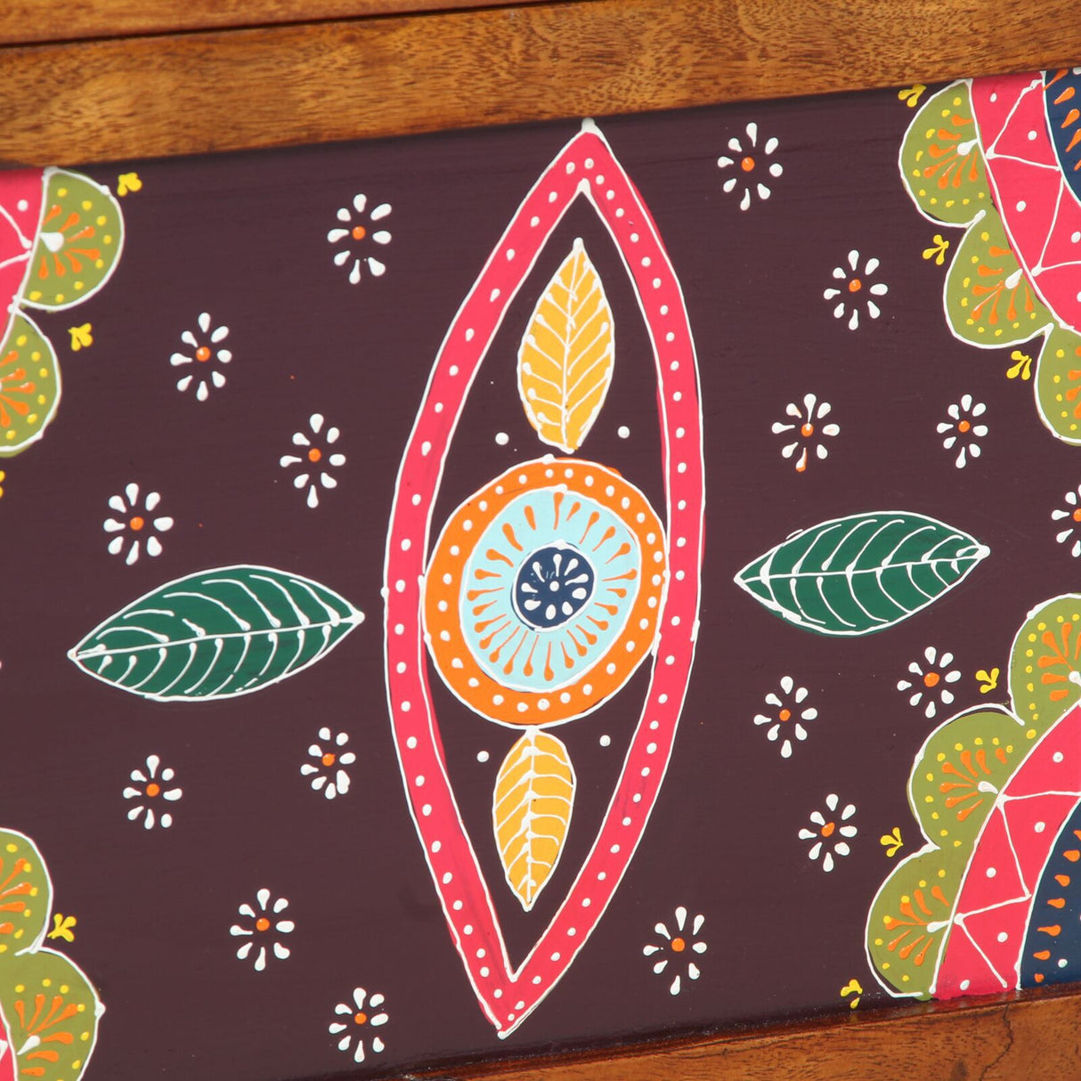 Storage Box Honey Brown 50X30X40 Cm Solid Wood Acacia