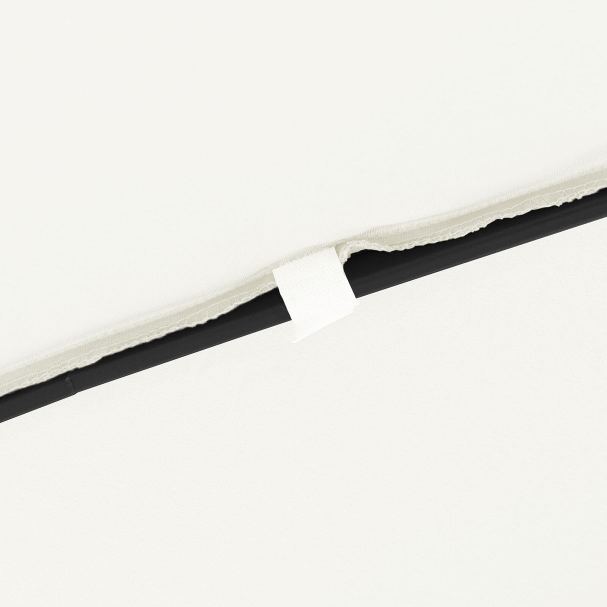 Square Garden Parasol 295X245 Cm White