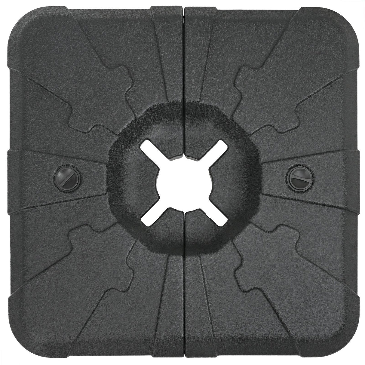 2-Piece Umbrella Base Set: 110Kg Sand Or 70Kg Water