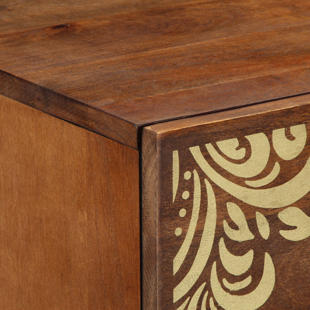 Sideboard 60X33X75 Cm Solid Wood Mango