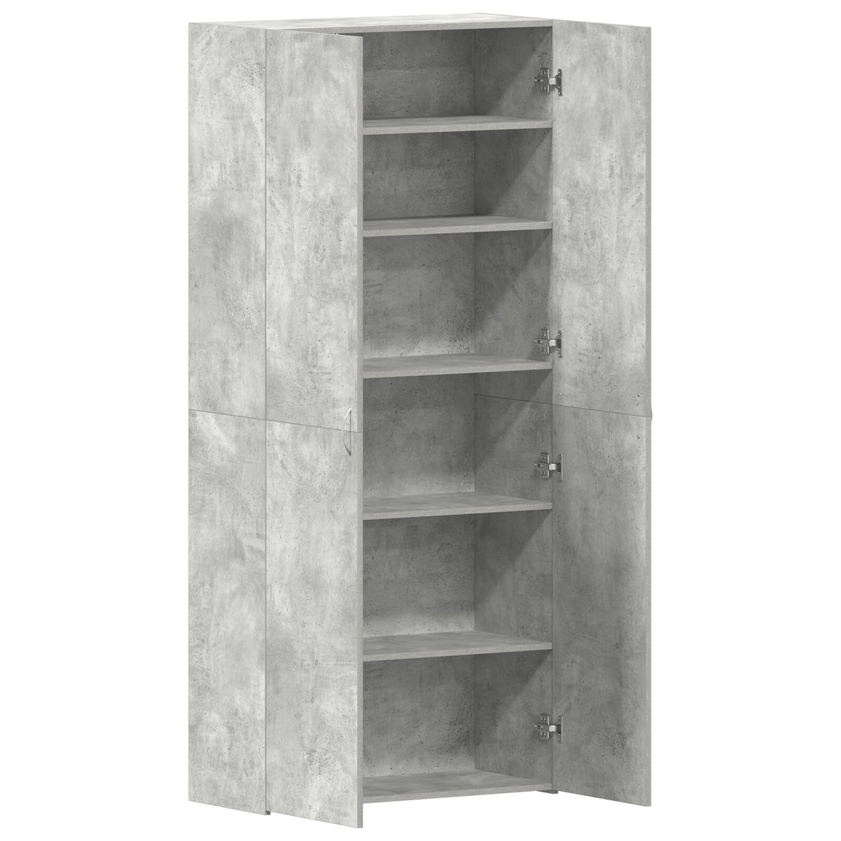 Shoe Cabinet 80X35,5X180 Cm Engineered Wood
