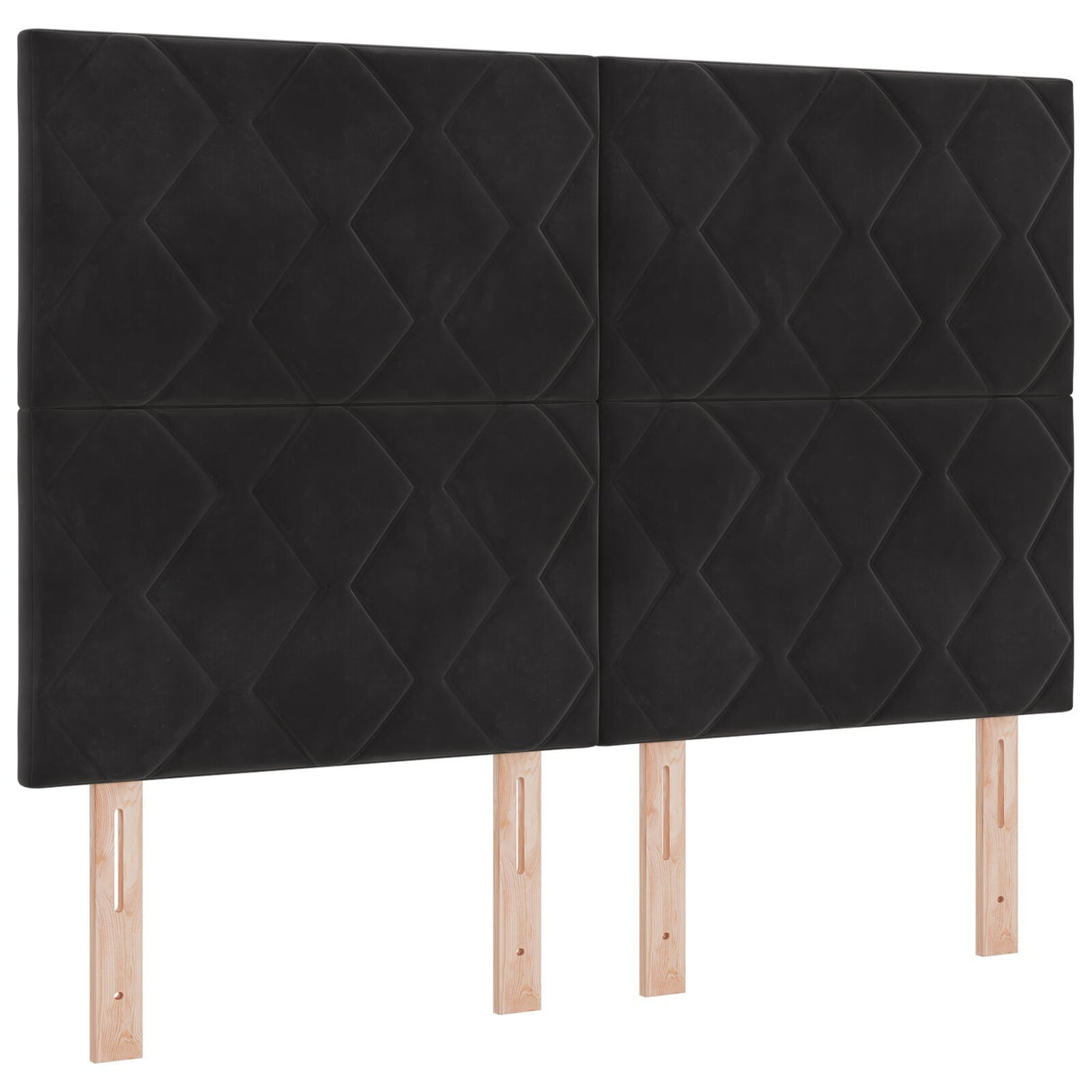 Black Velvet Bed Frame 160X200 Cm