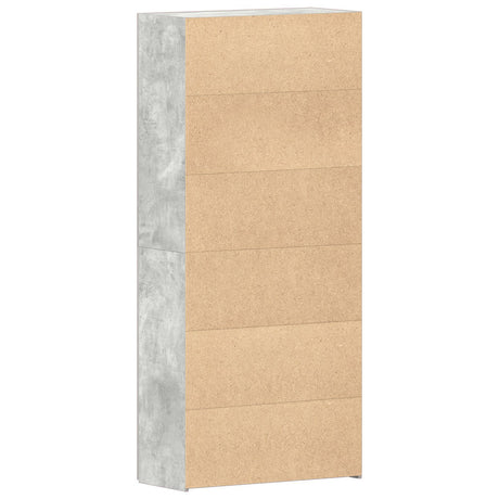 Shoe Cabinet 80X35,5X180 Cm Engineered Wood