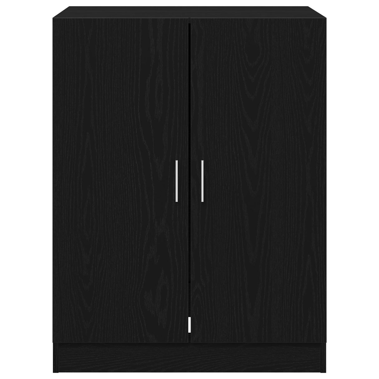 Washing Machine Cabinet - Black Oak - 70.5X71.5X91.5 Cm - Made Of Engineered Wood