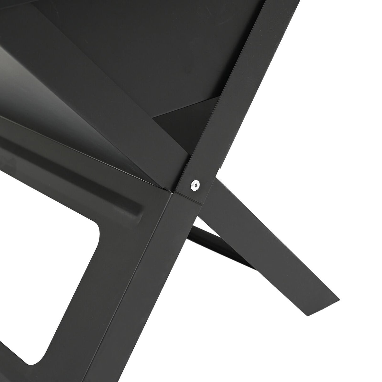 Charcoal Bbq Grill - Foldable, Black, 46X30X31 Cm, Made Of Steel