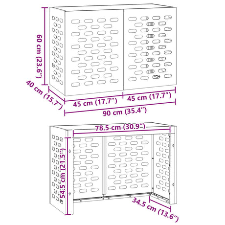 Air Conditioner Cover - , , Steel