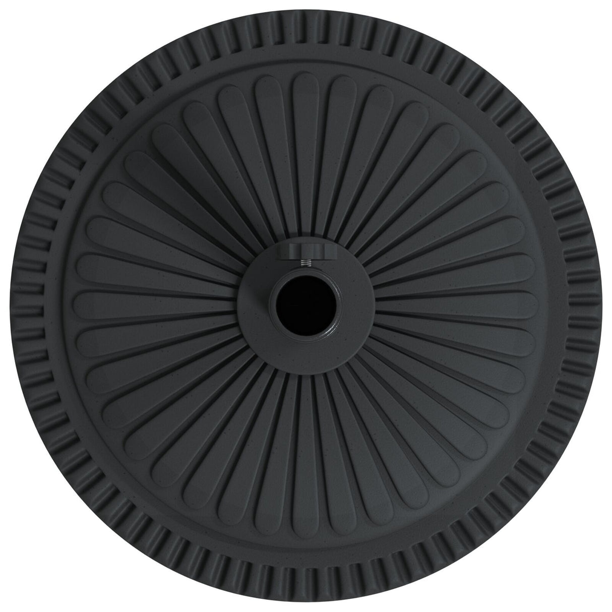 Parasol Base With Wheels For Ø38-48 Mm Poles 13 Kg Round