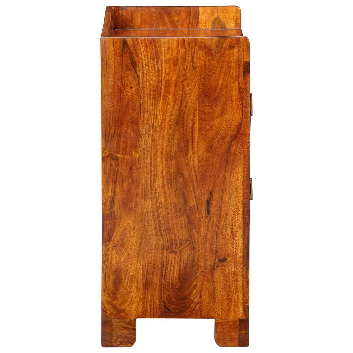 Shoe Cabinet 55X35X75 Cm Solid Wood Acacia