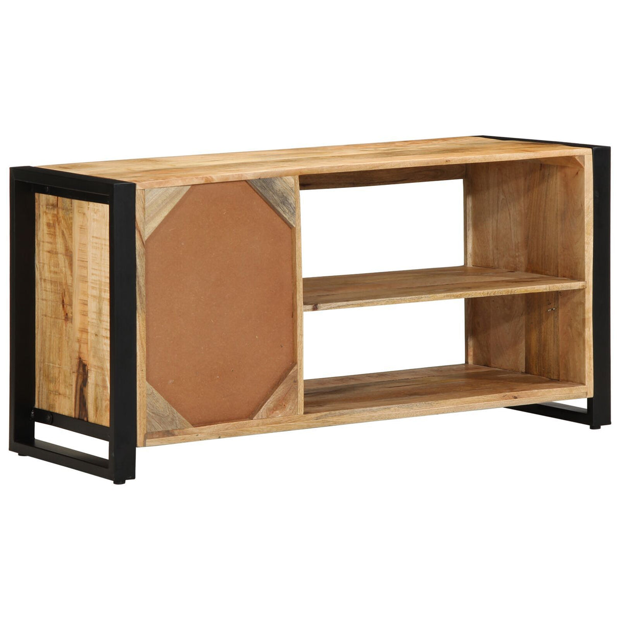 Shoe Bench 100X40X50 Cm Solid Wood Rough Mango