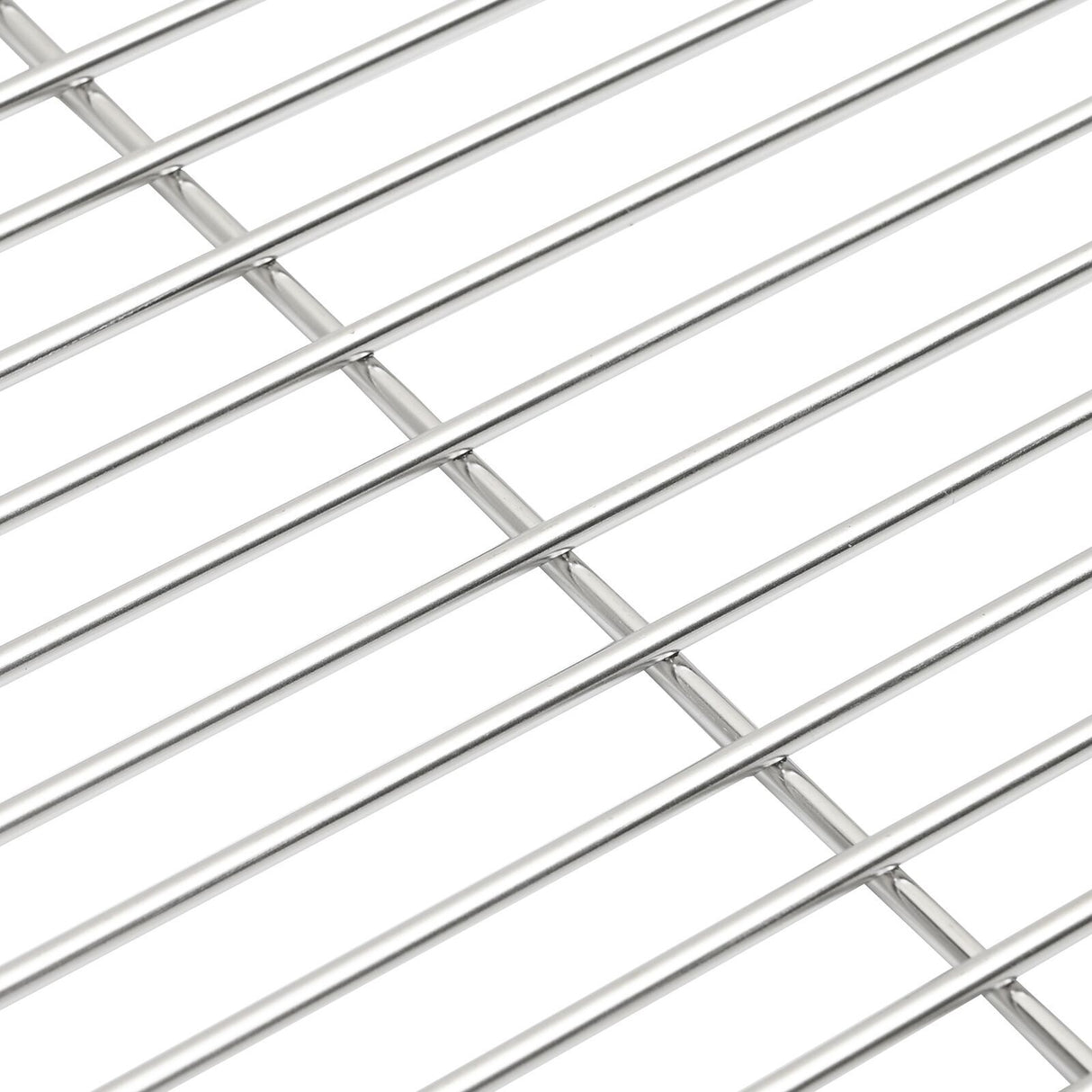 Bbq Grill Grate Silver Ø43 Cm Stainless Steel