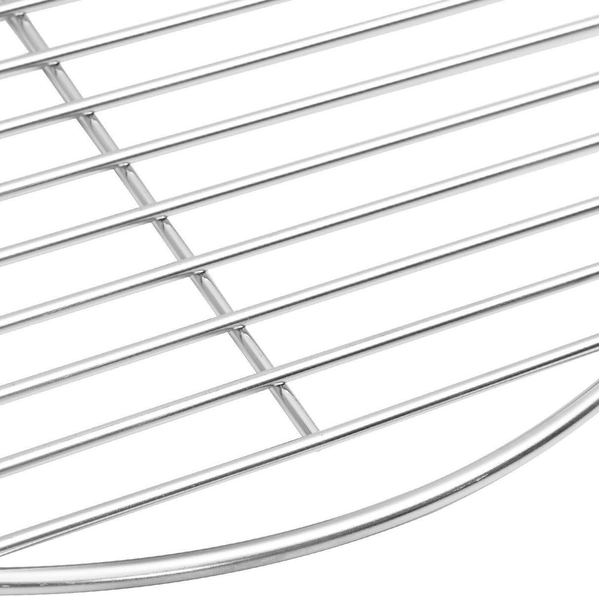 Bbq Grill Grate Silver Ø43 Cm Stainless Steel