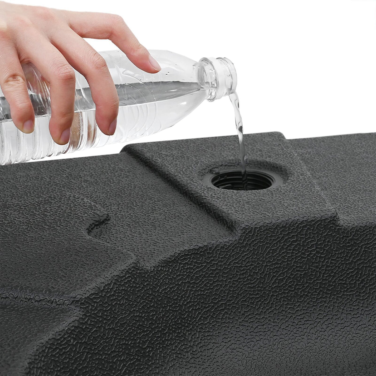 2-Piece Umbrella Base Set: 110Kg Sand Or 70Kg Water