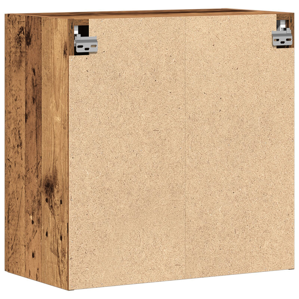 Wall-Mounted Cabinet Old Wood 60X31,5X60 Cm Engineered Wood