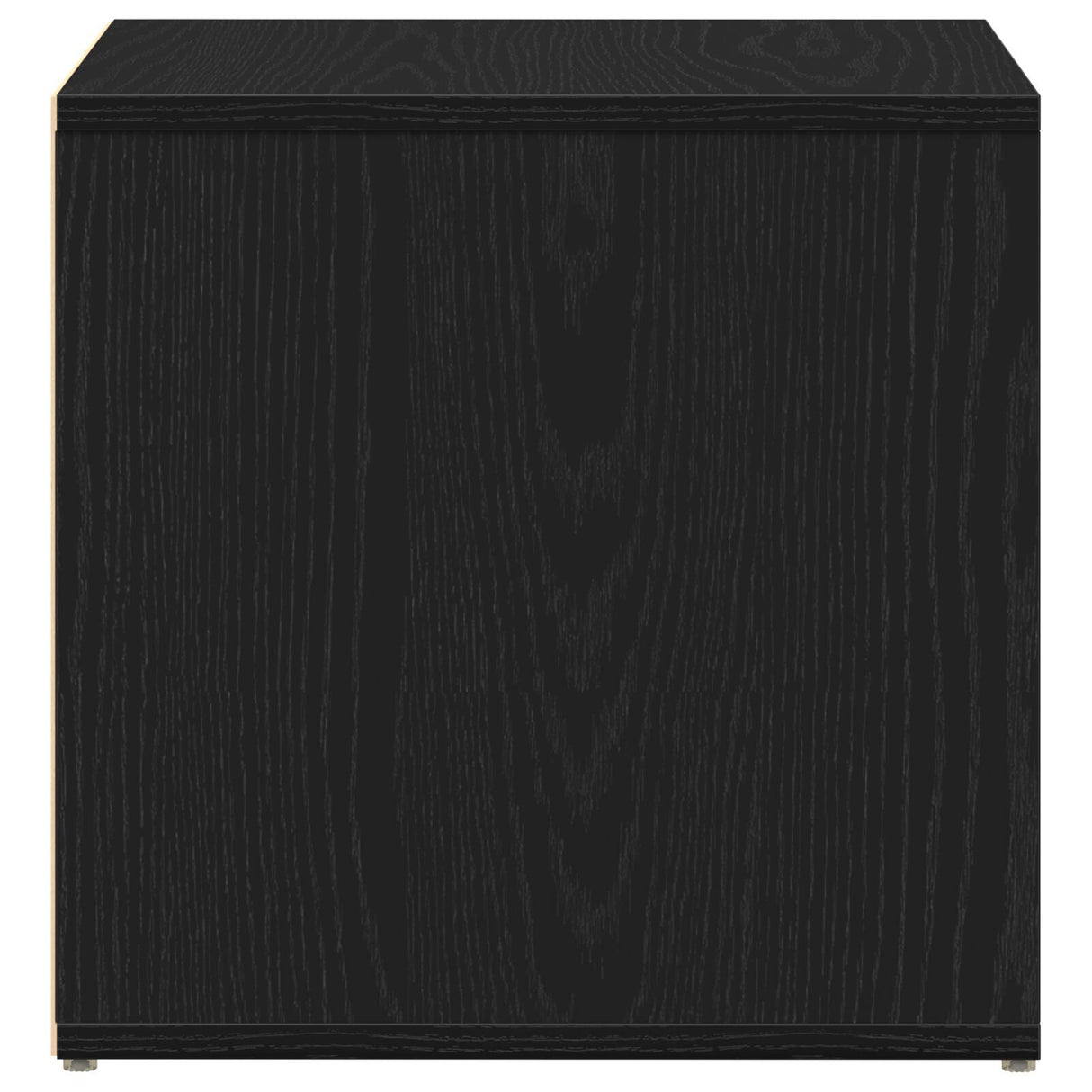 Box Drawer Black Oak 40,5X40X40 Cm Engineered Wood