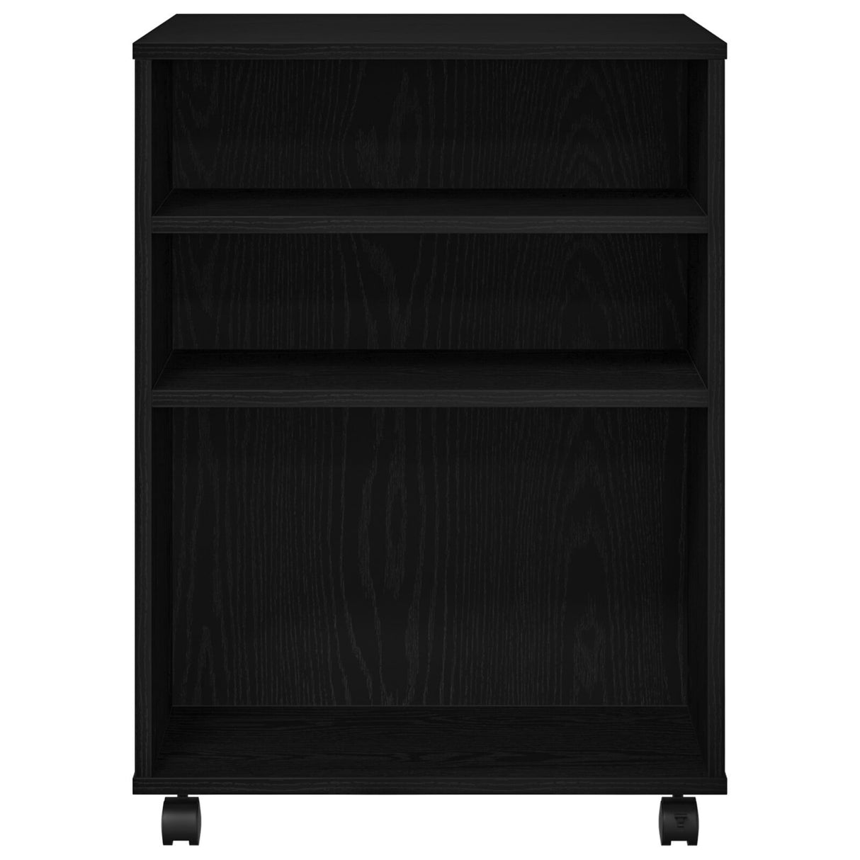 Storage Cabinet Black Oak 60X53X72,5 Cm Engineered Wood