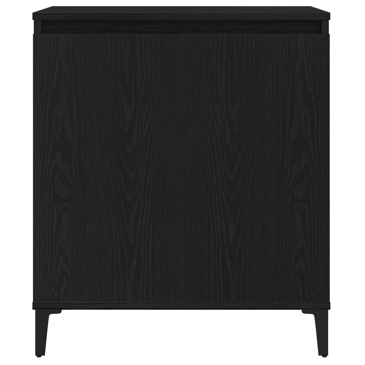 Sideboard Black Oak 60X35X70 Cm Engineered Wood