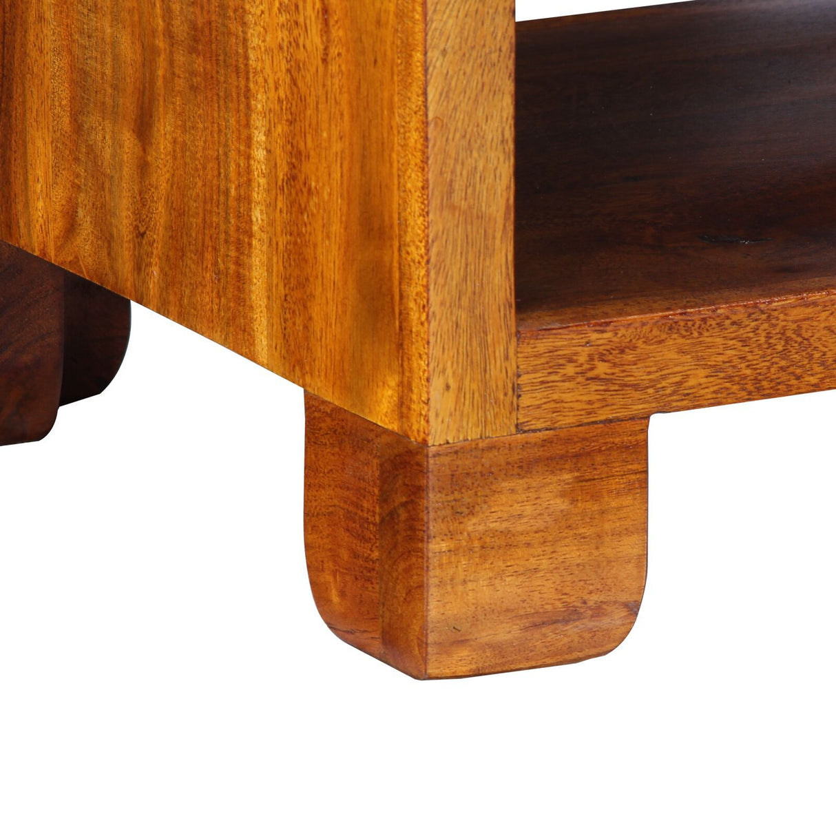 Side Cabinet 40X35X45 Cm Solid Wood Acacia