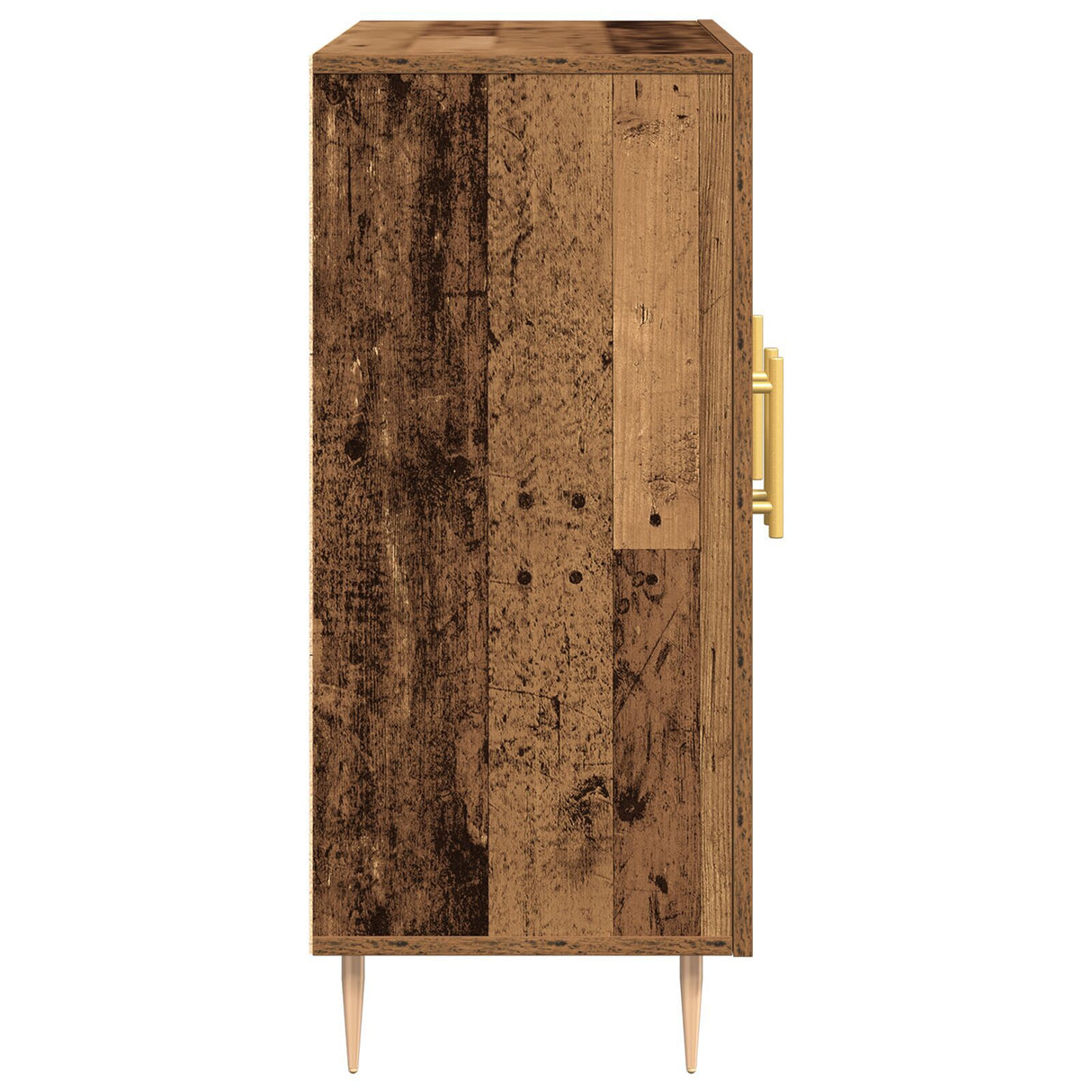 Sideboard In Old Wood, 90X34X80 Cm, Made Of Engineered Wood