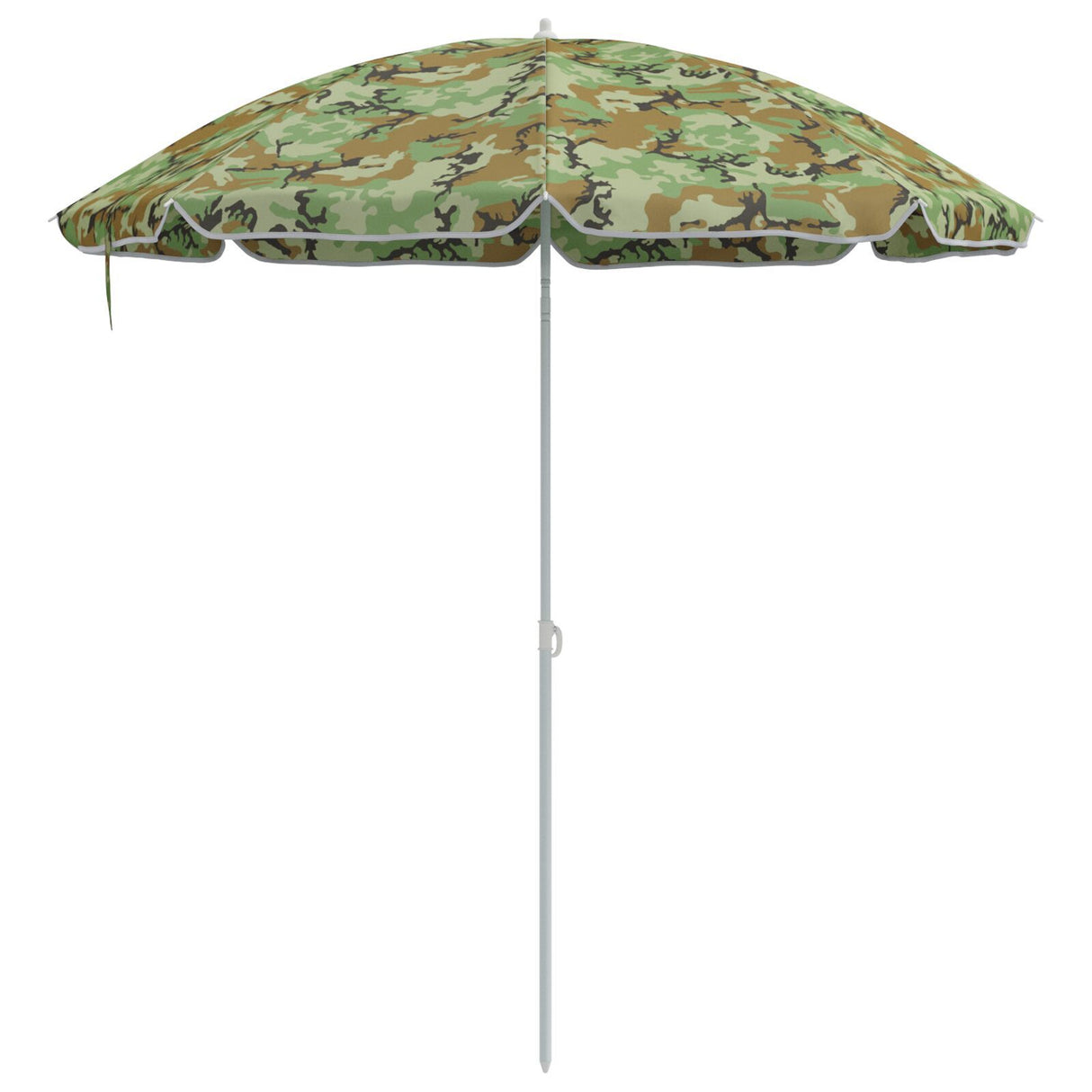 Beach Parasol With Aluminium Pole Camouflage 240 Cm