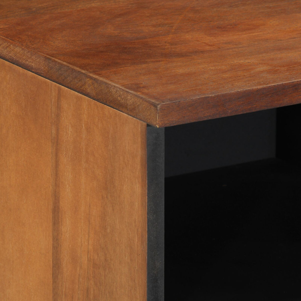 Tv Cabinet 100X33X46 Cm Solid Wood Mango