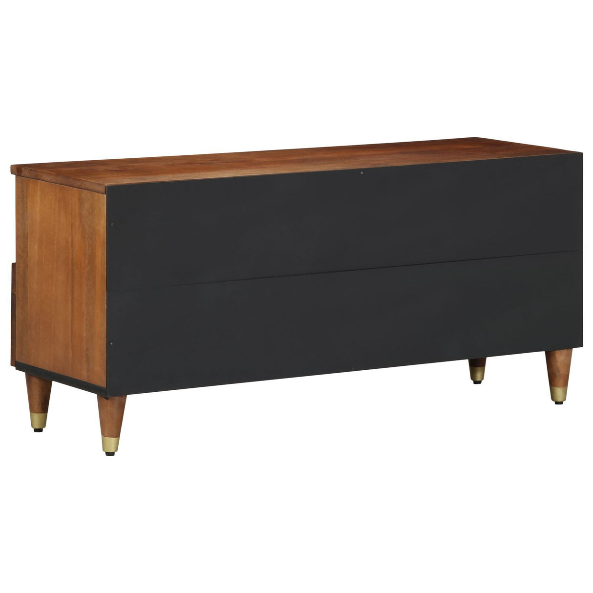 Tv Cabinet 100X33X46 Cm Solid Wood Mango