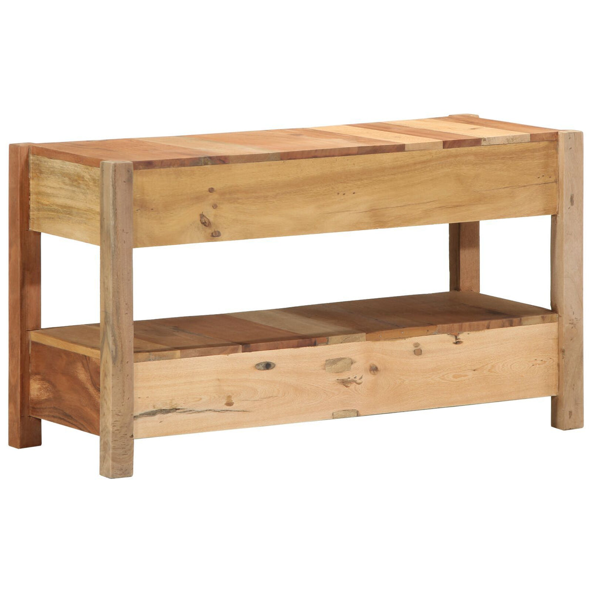 Tv Cabinet 83X33X46 Cm Solid Wood Reclaimed