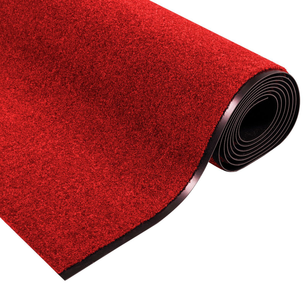 Washable Doormat Red 120X350 Cm