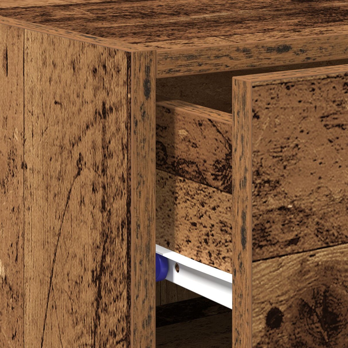 Sideboard Old Wood 30X42,5X93 Cm Engineered Wood