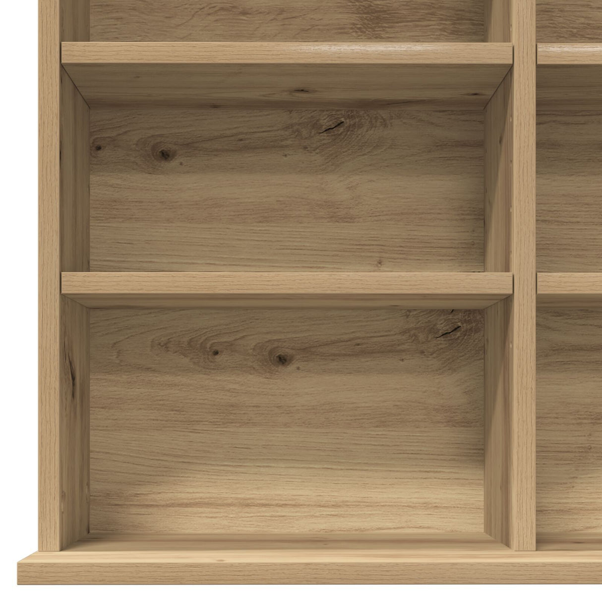 Cd Cabinet In Artisan Oak - 101X23X177.5 Cm Made From Engineered Wood