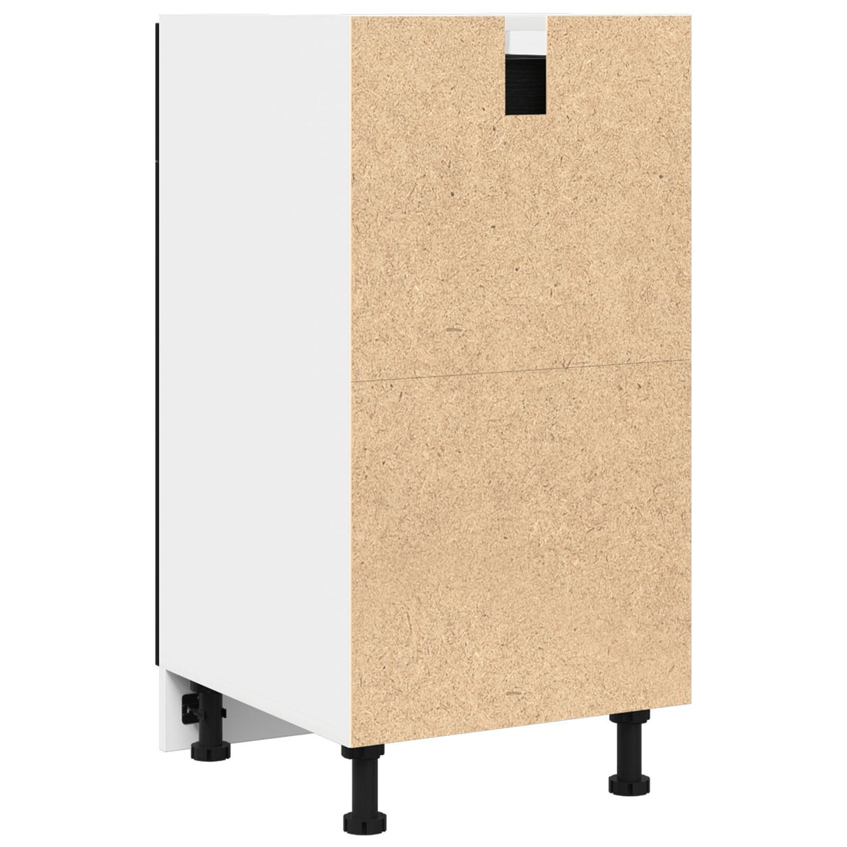 Drawer Bottom Cabinet - Black Oak, 40X46X81.5 Cm, Made Of Engineered Wood