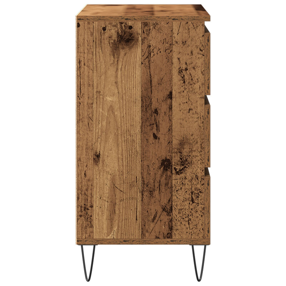 Sideboard With Drawers Old Wood 60X35X70 Cm Engineered Wood