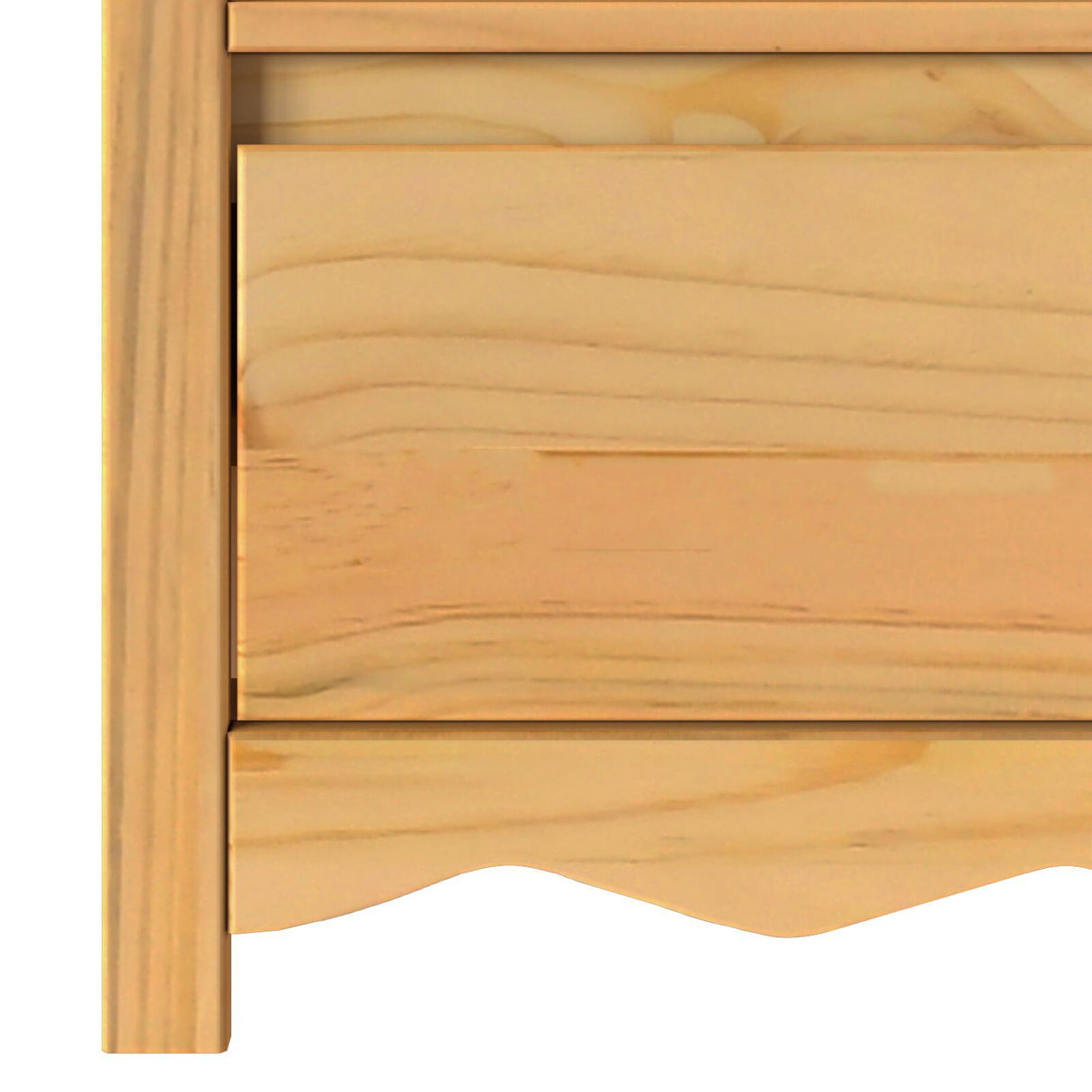 Tv Cabinet "Drammen" 99X43X55 Cm Solid Wood Pine