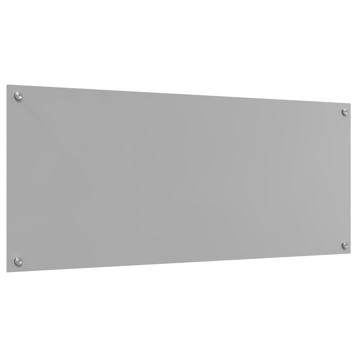 Kitchen Backsplash Light Grey 120X50X0.6 Cm Tempered Glass