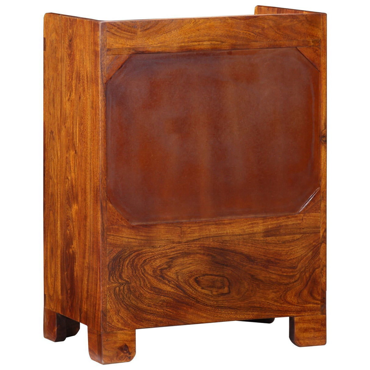 Shoe Cabinet 55X35X75 Cm Solid Wood Acacia