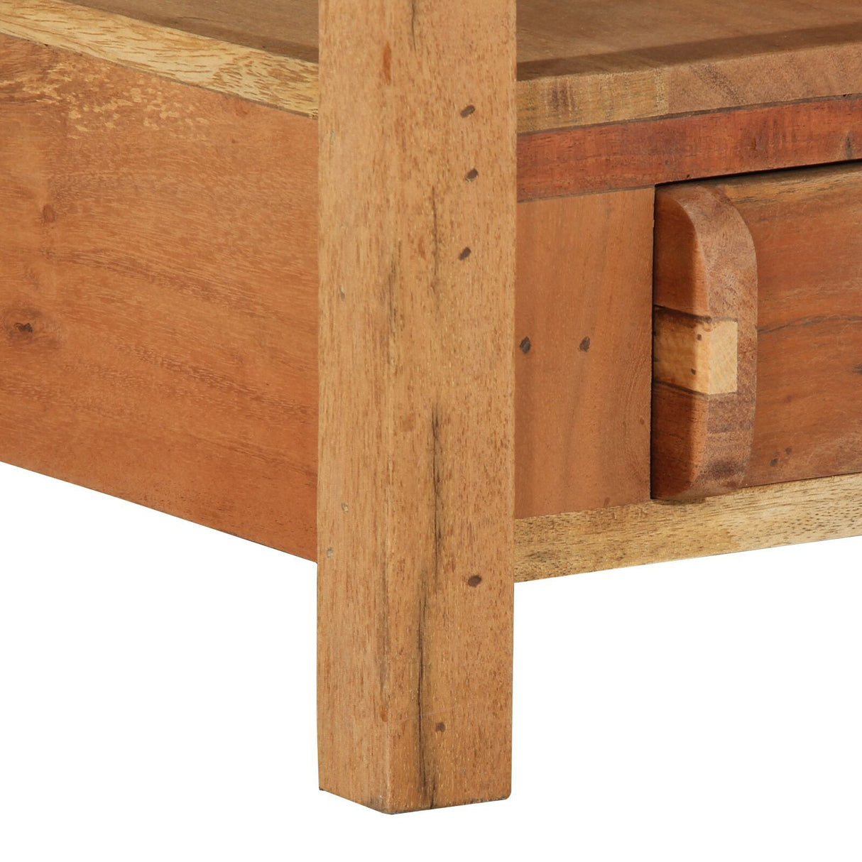 Tv Cabinet 83X33X46 Cm Solid Wood Reclaimed