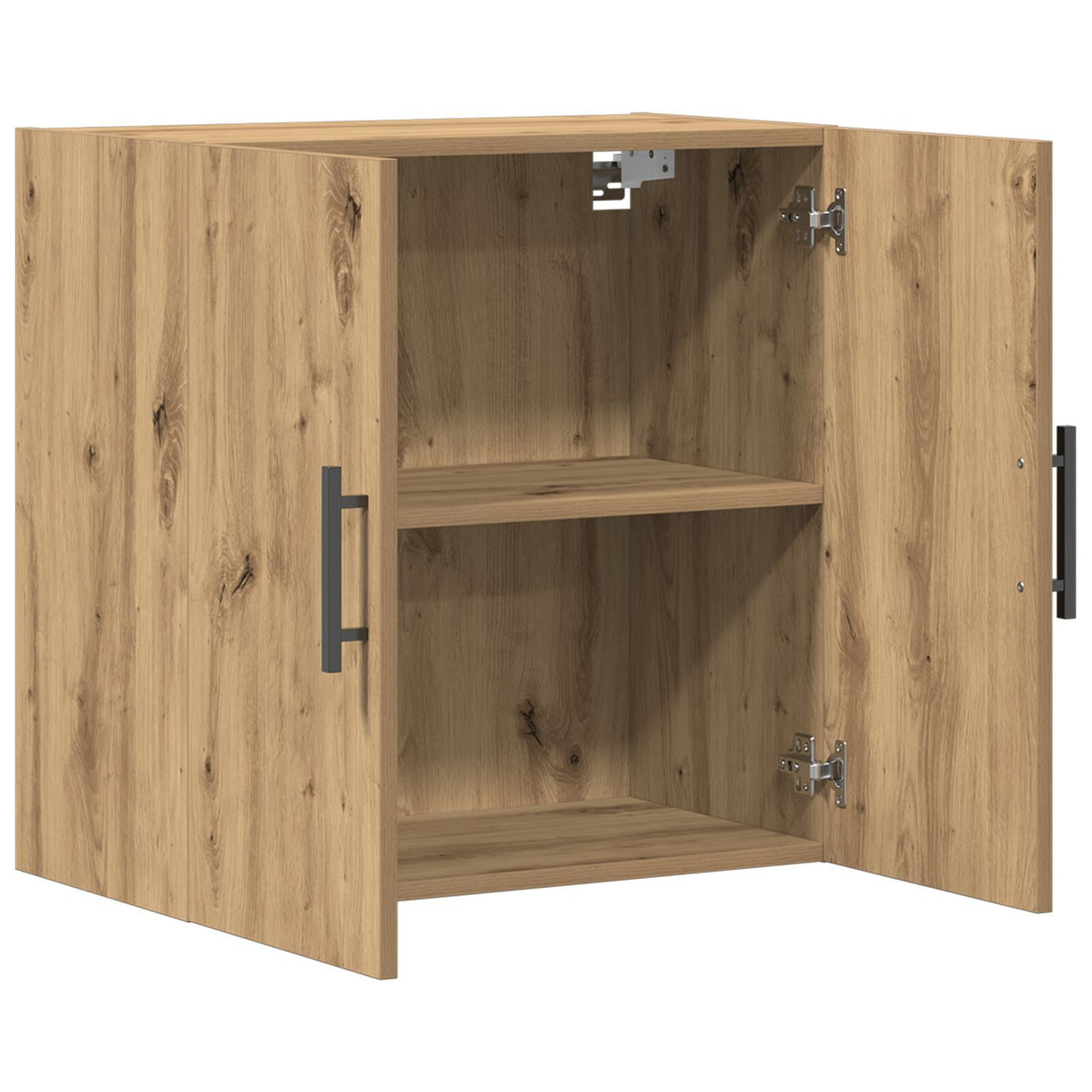 Wall-Mounted Cabinet Artisan Oak 60X31,5X60 Cm Engineered Wood
