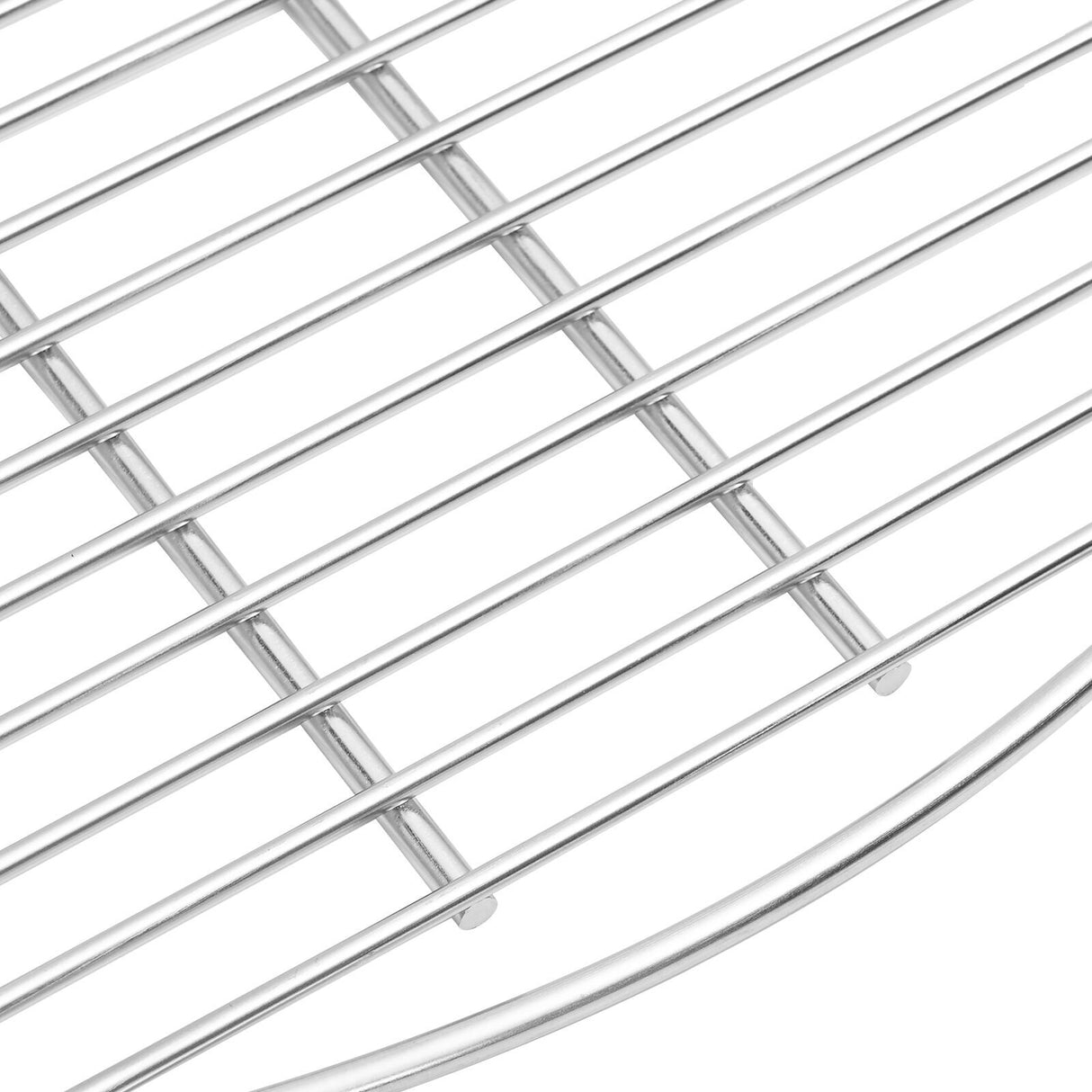 Bbq Grill Grate Silver Ø60 Cm Stainless Steel