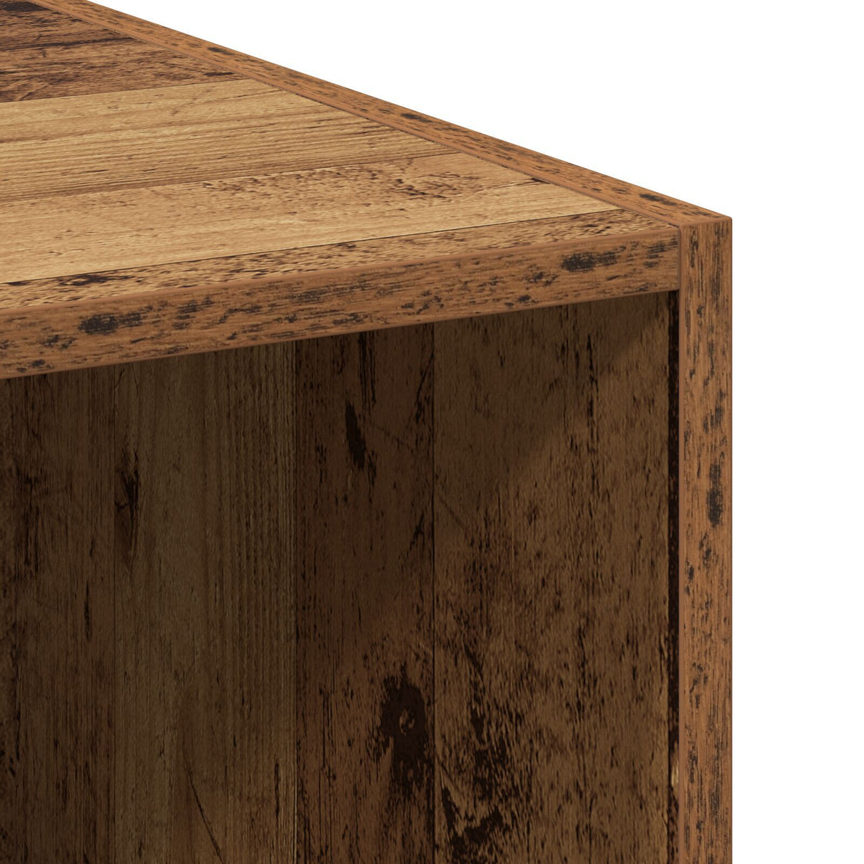 Highboard Old Wood 30X42,5X185 Cm Engineered Wood