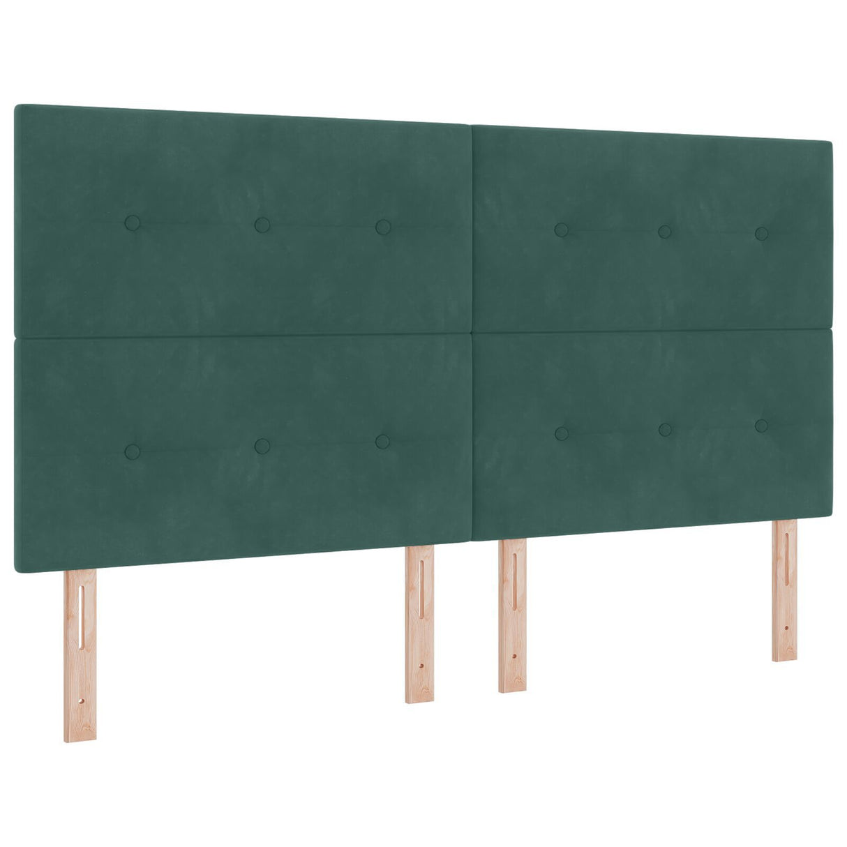 Bed Frame Dark Green 180X200 Cm Velvet