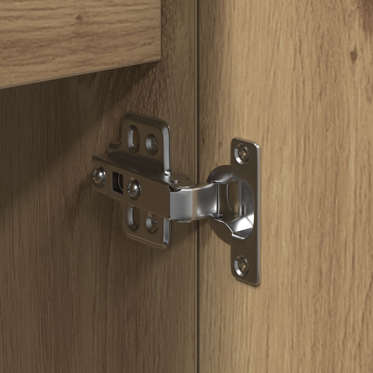 Sideboard With Doors & Drawers Artisan Oak 101,5X35X70 Cm