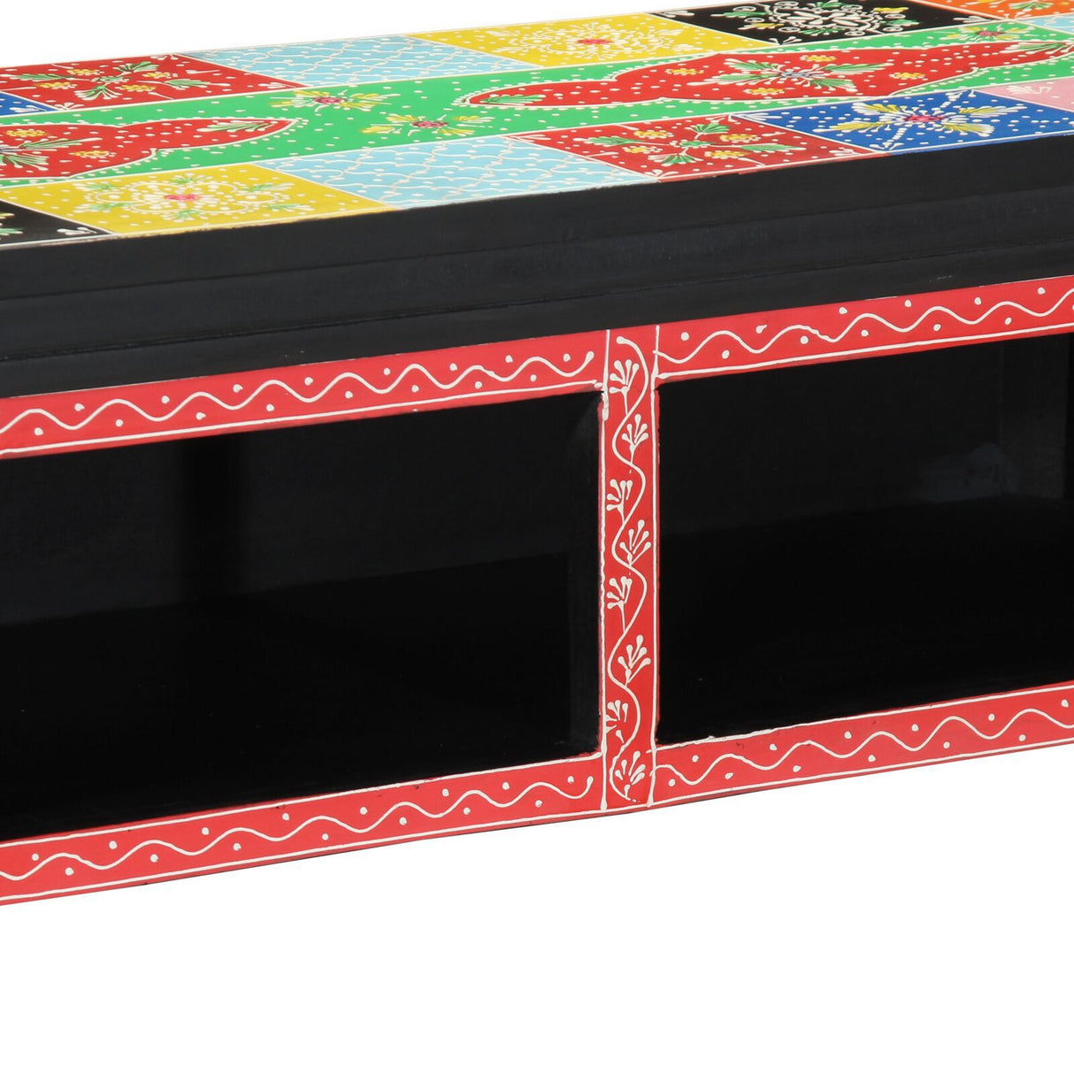 Tv Cabinet Wall Mounted Multicolour Engineered Wood