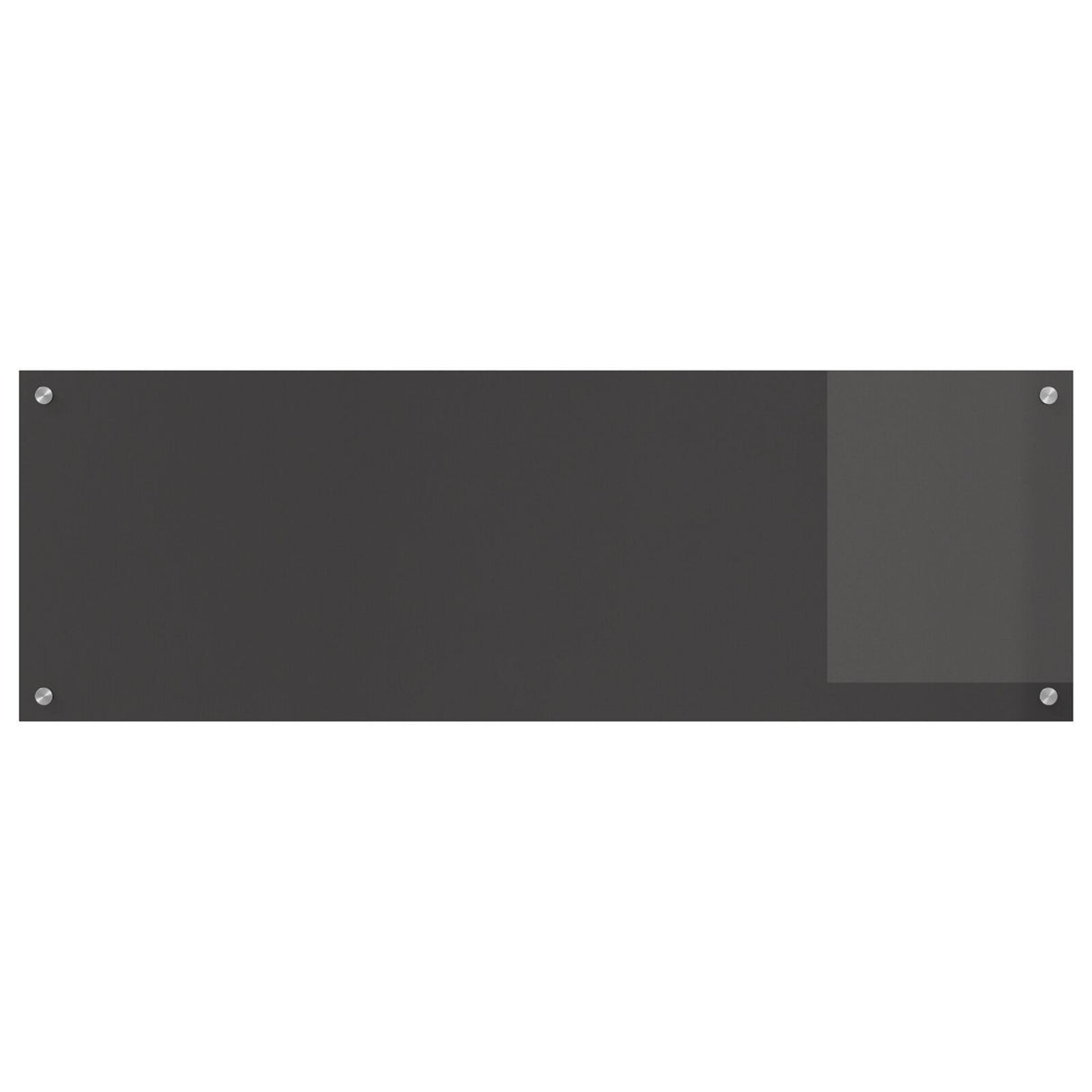 Kitchen Backsplash Dark Gray 120X40X0.6 Cm Tempered Glass