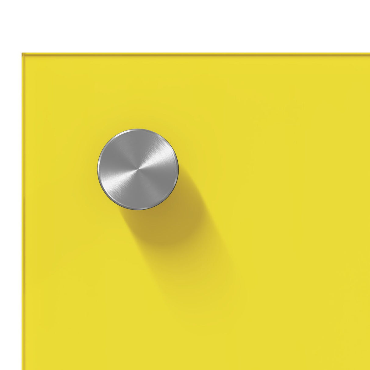 Yellow Kitchen Backsplash - 100X60X0.6 Cm Tempered Glass