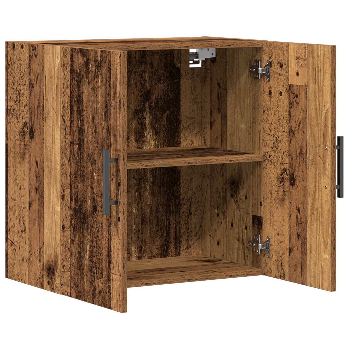 Wall-Mounted Cabinet Old Wood 60X31,5X60 Cm Engineered Wood