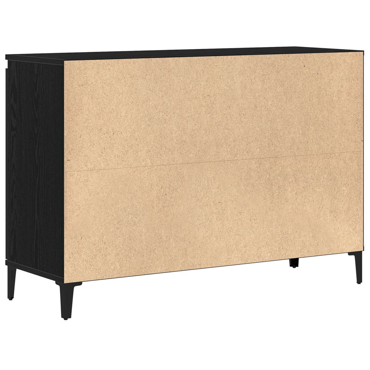 Black Oak Sideboard - 104X35X70 Cm, Made From Engineered Wood