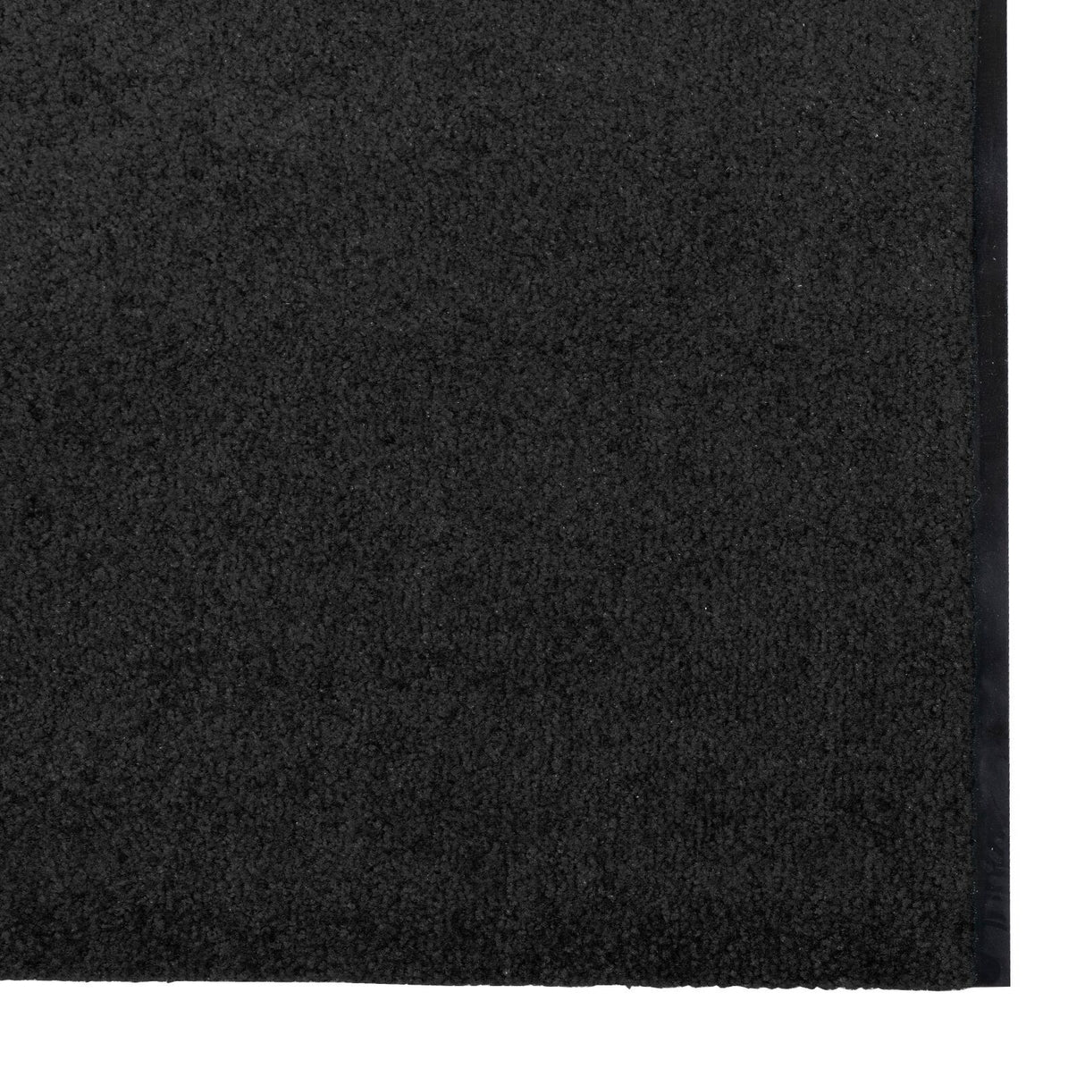Washable Black Doormat 120X350 Cm